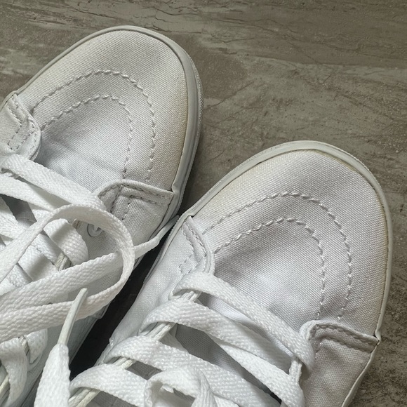 White high top Vans - Picture 8 of 10